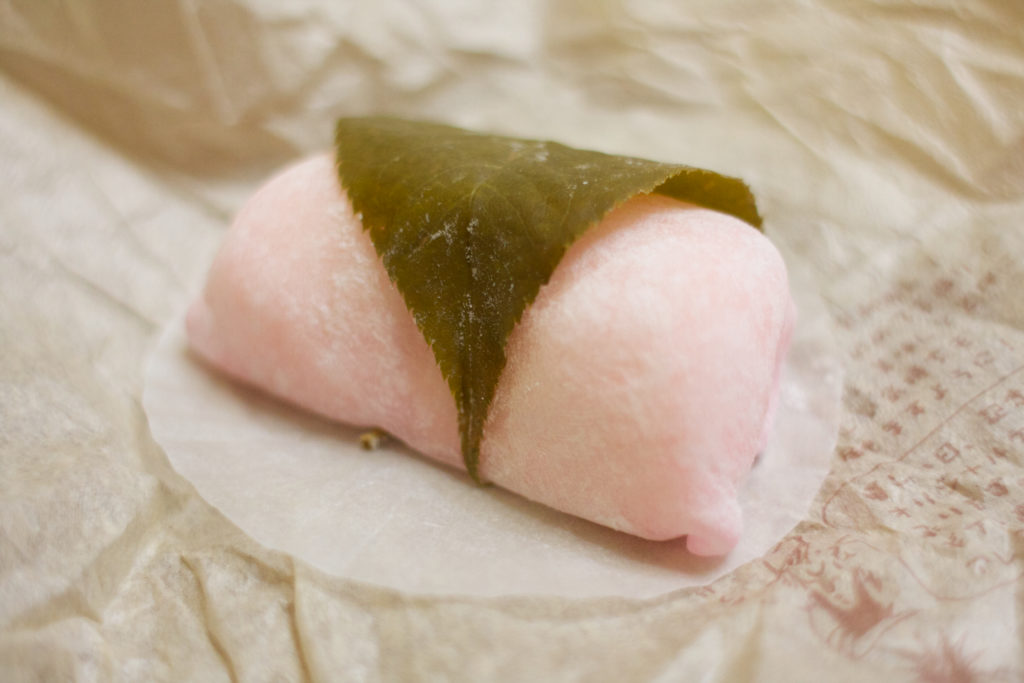 Sakura mochi / Courtesy of Daisuke Sakai